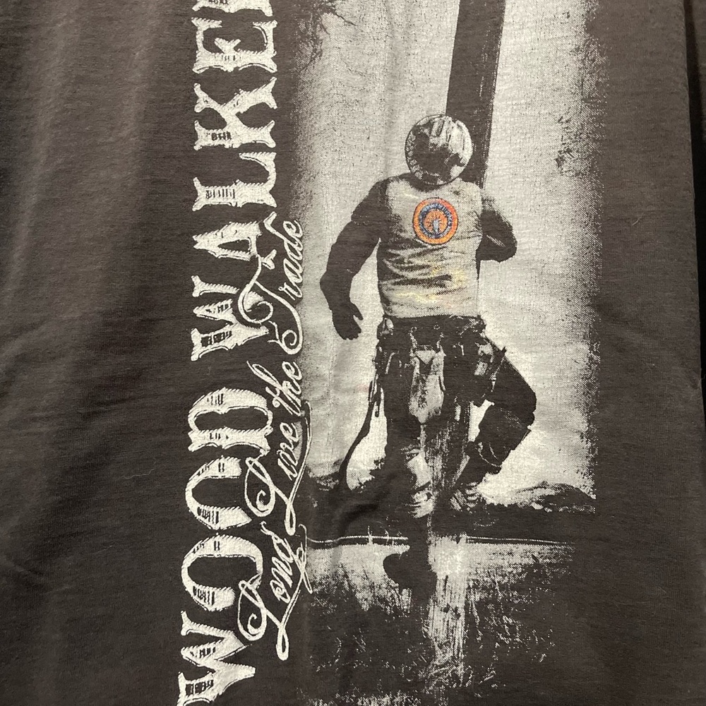 Lineman Black Graphic T-Shirt